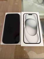 Apple iPhone 15 Handy Schwarz akzeptabler Zustand