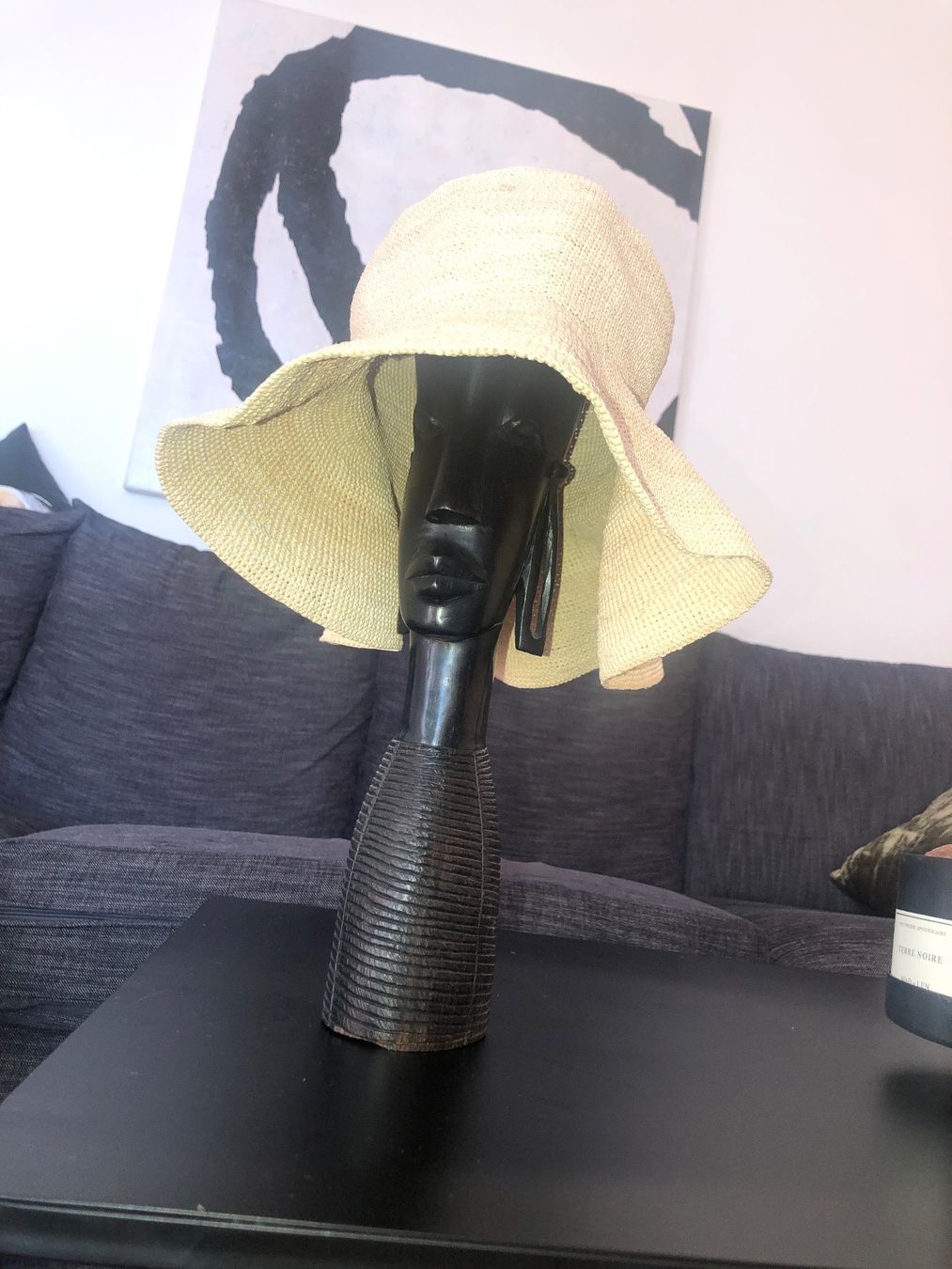 Copricapi, berretti & cappellini: Strohhut Raffia Gr S/M – Usato da Zug venduto da estarthyme 2