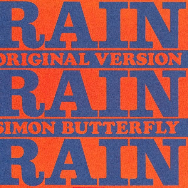 Dischi in vinile: SIMON BUTTERFLY/"Rain Rain Rain"/original-vers./Single 1973 – Usato da Luzern venduto da adonairo