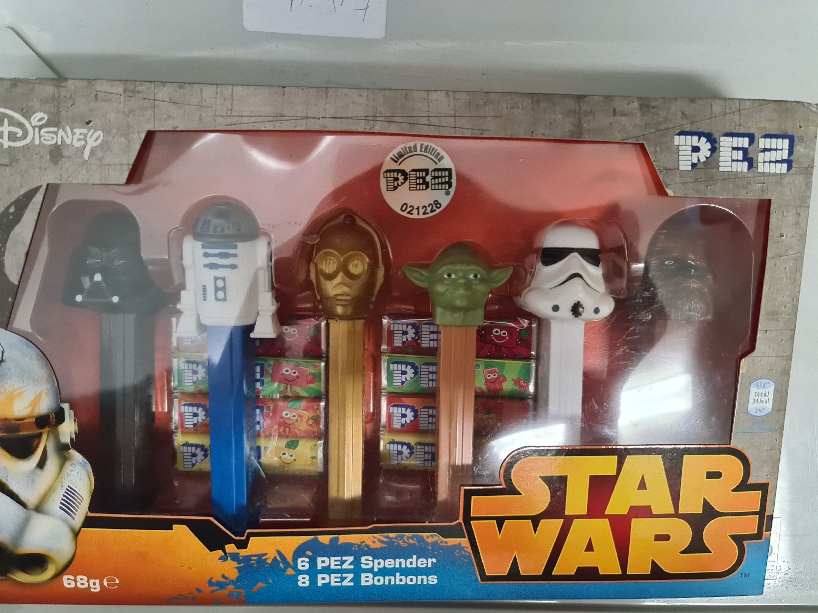 Pez Statuette: PEZ Star Wars 6 Spender Set limitierte Auflage neu – Nuovo e nell'imballaggio originale da Solothurn venduto da Lego111 4