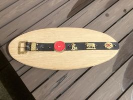 Tischdeko, Appenzell, Ledergurt, Chüeligurt, Rechaudkerze