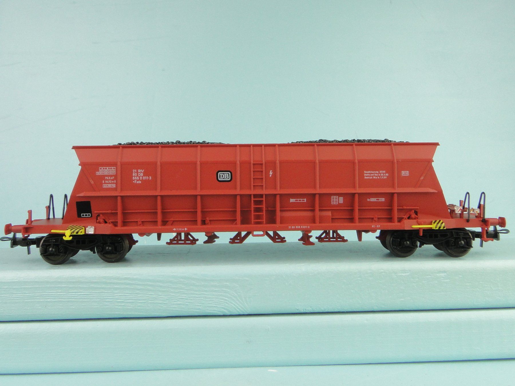 Modellini di ferrovie: Electrotren 5702 DB Kohle Wagen, NEU – Usato da Bülach venduto da cann11 3