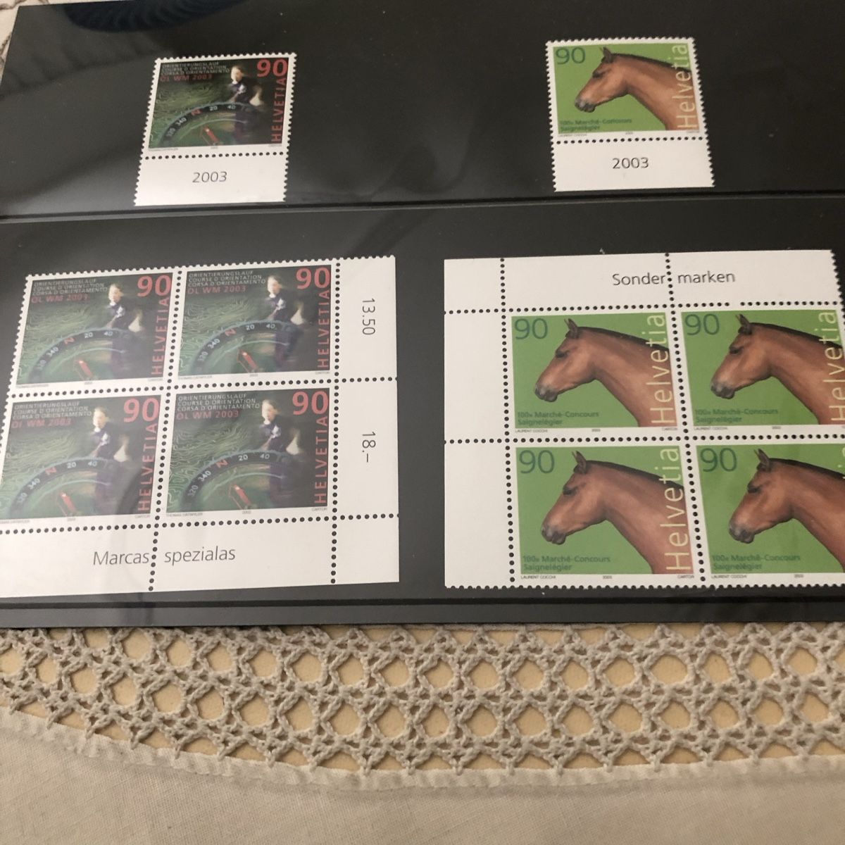 Tutti i francobolli: Briefmarken ungestempelt – Nuovo e nell'imballaggio originale da Laufen venduto da woody9 3