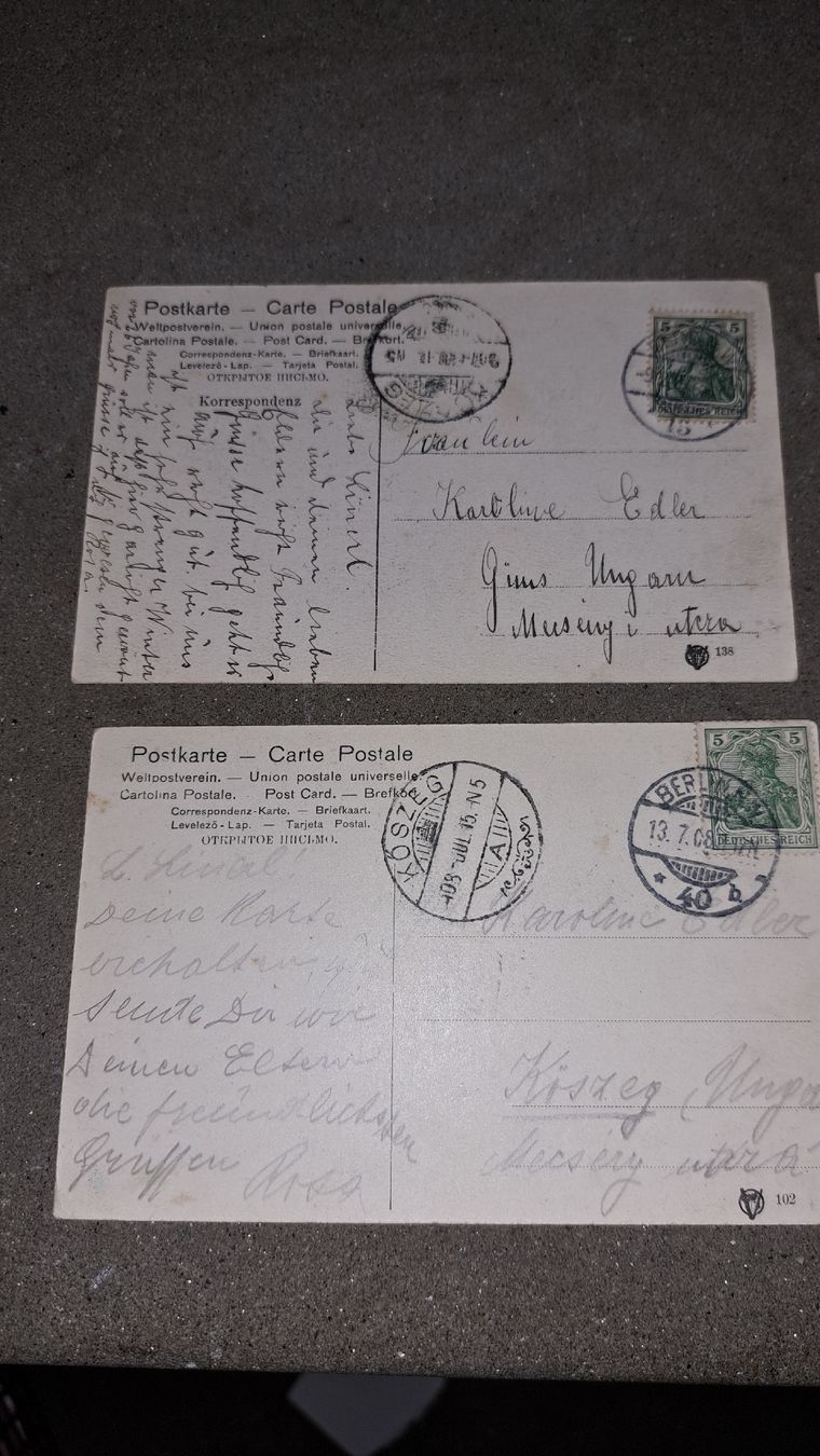Cartoline postali: Antike Ansichtskarten BERLIN – Usato da Kölliken venduto da Upcycling-by-Mc-TAM 3