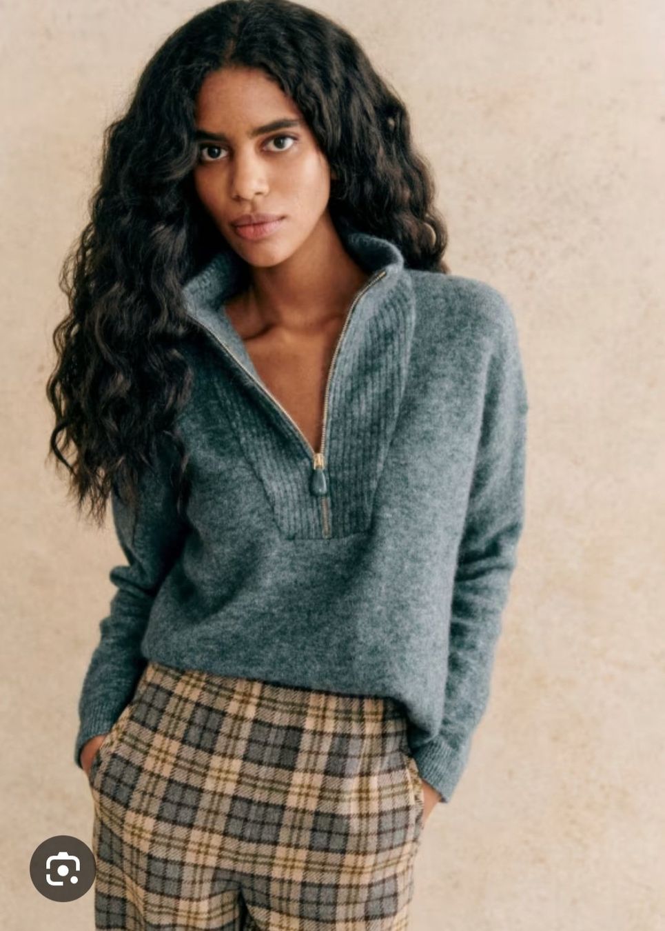 Sezane Pullover & Sweatshirts: Wollpullover Sezane Gr. S Blaugrau – Gebraucht aus Basel von 056rm 5