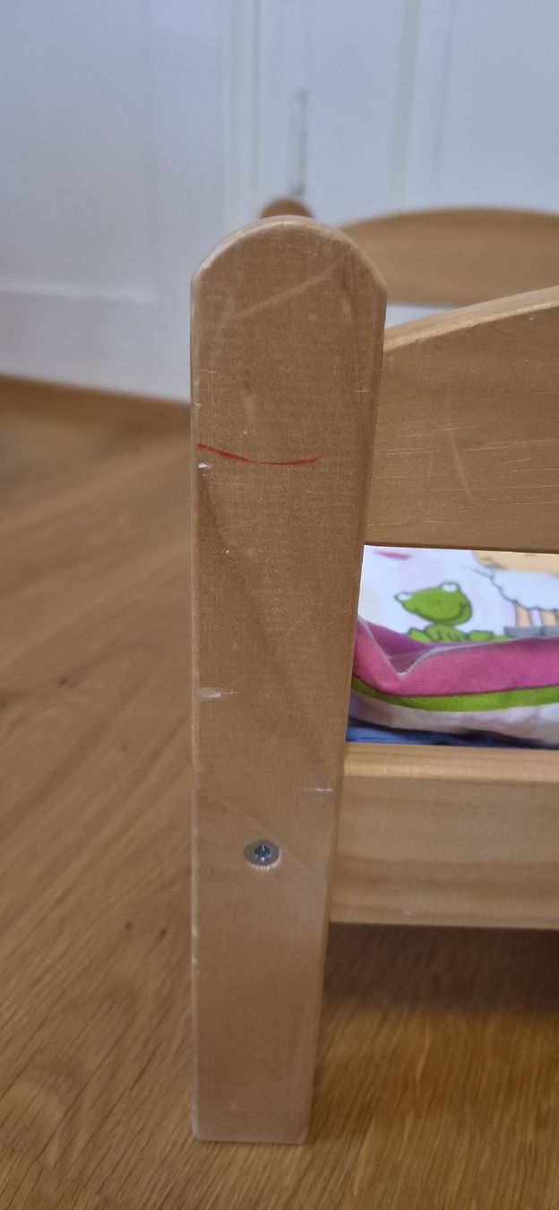 Ikea Giocattoli: Ikea Puppenbett – Usato da Kleinandelfingen venduto da Rocky_Tiger 2