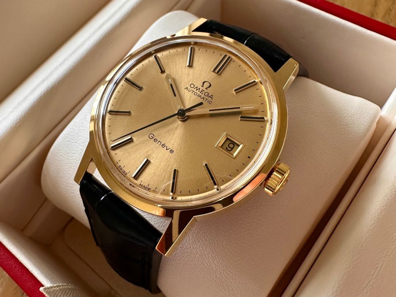 Omega Orologi: Omega Genève Automatic Kaliber 1481 – Nuovo (secondo la descrizione) da Solothurn venduto da CaylanK
