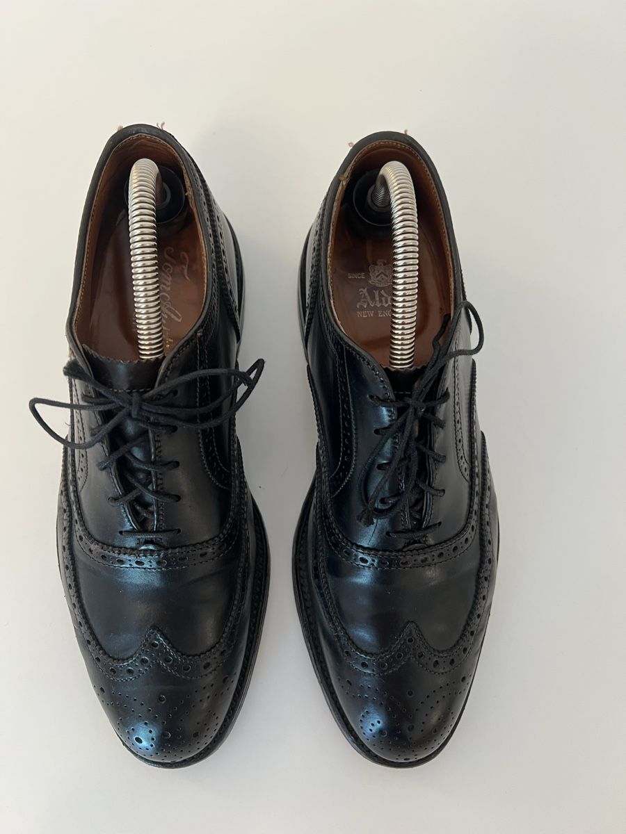 Alden Scarpe da uomo: Alden Wingtip Bal Shell Cordovan – Usato da Zürich venduto da Leuzzeli 1