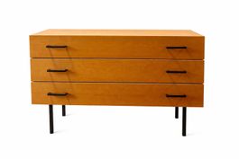 Mid Century Modern Kommode, Sideboard mit 3 Schubladen. Top