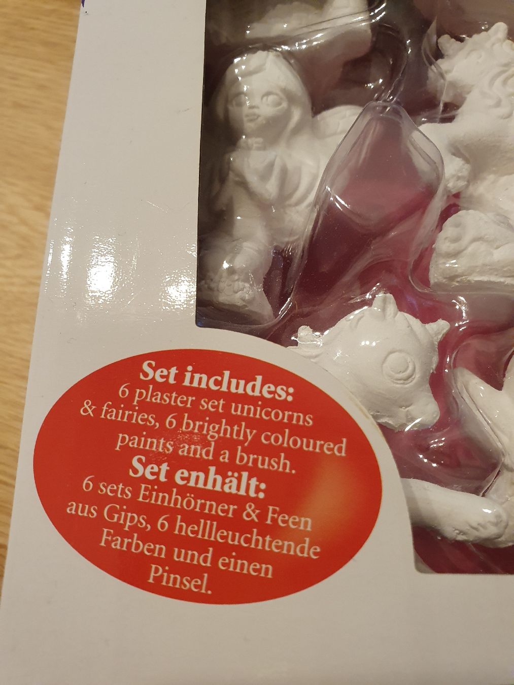 Kit bricolage: Bastelset Einhorn & Fee 6er Set mit Farben & Pinsel – Nuovo e nell'imballaggio originale da St.Gallen venduto da Avena135 2