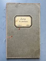 Dufourkarte: Jura. 1:100 000. 1920