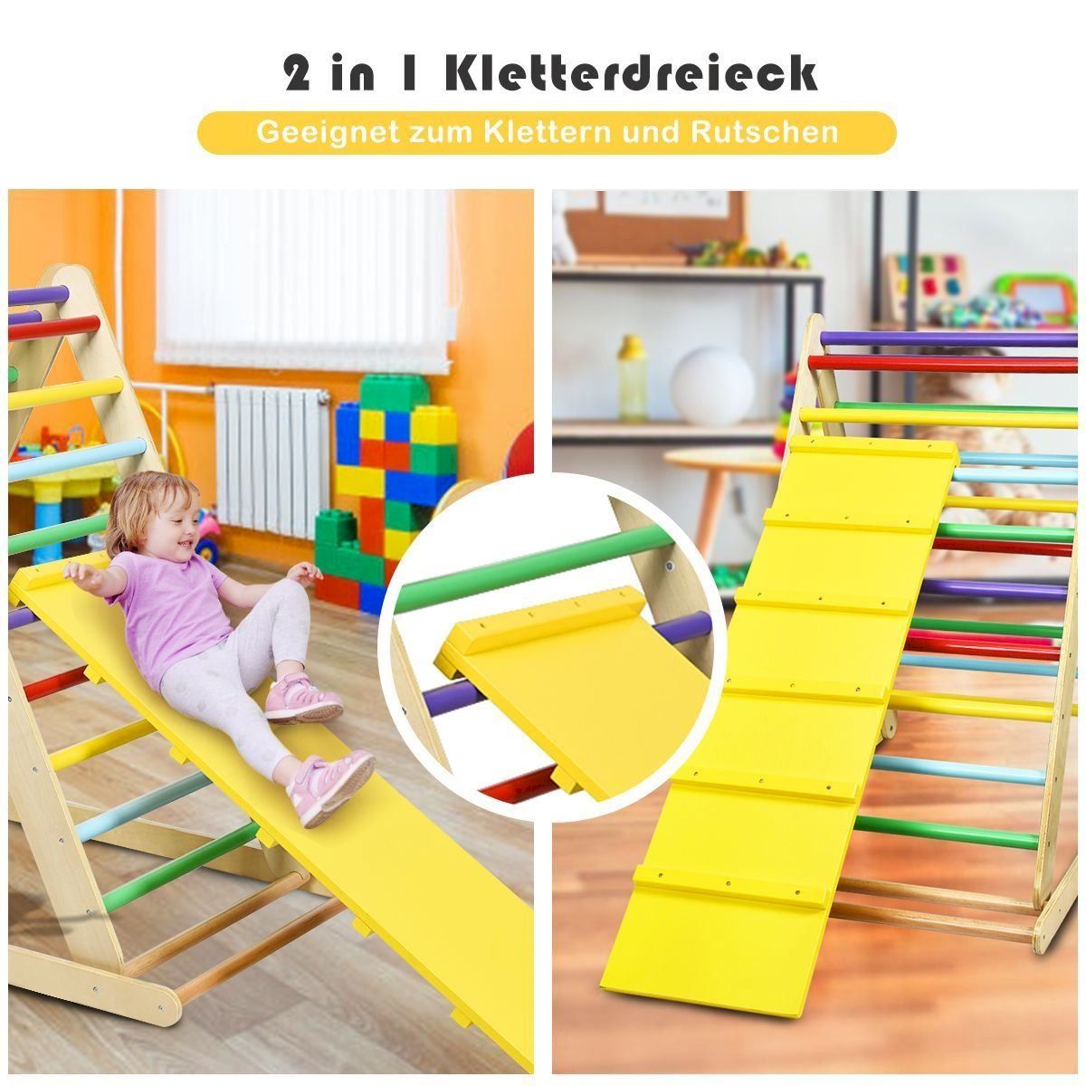 Giocattoli: Kletterdreieck Klappbar mit Leiter Holz – Nuovo e nell'imballaggio originale da Bottighofen venduto da zaap 7