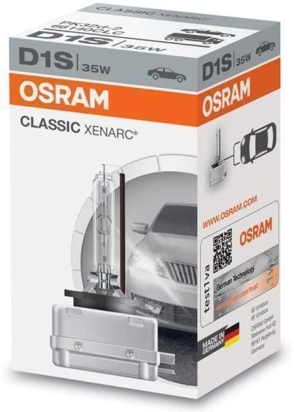 OSRAM Xenarc Classic 66140CLC D1S Xenon