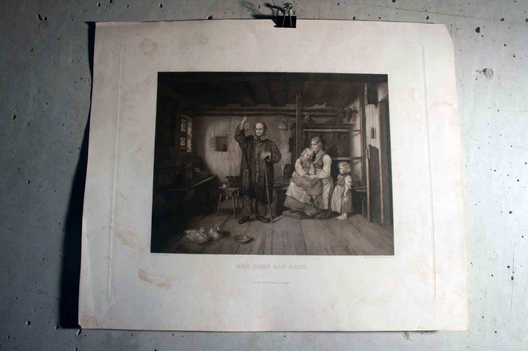 Modellini di ferrovie: ANDREAS FLEISCHMANN (DE, 1811-1878) – Usato da Bern venduto da Vintageprints 3