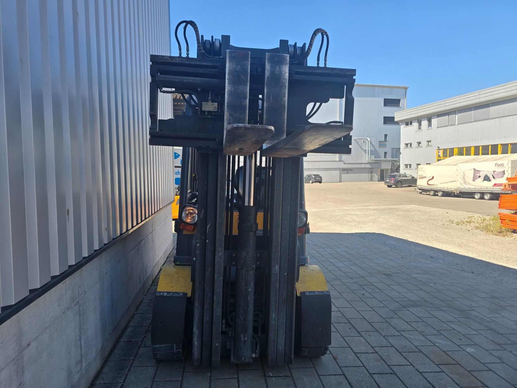 Jungheinrich Carrelli elevatori e a forche: Stapler Jungheinrich EFG 545 Triplex Hub 490cm – Usato da Amriswil venduto da basstempel 3