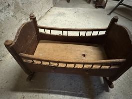 Puppen Wiege aus Holz