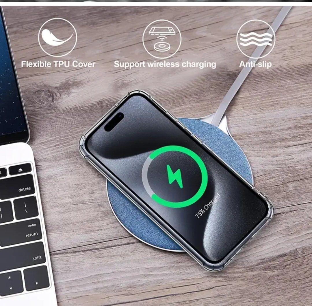 Apple Cover & Protezioni schermo: Iphone 16 Pro / Hülle aus Silikon - transparent – Nuovo e nell'imballaggio originale da Kreuzlingen venduto da RahMal 8