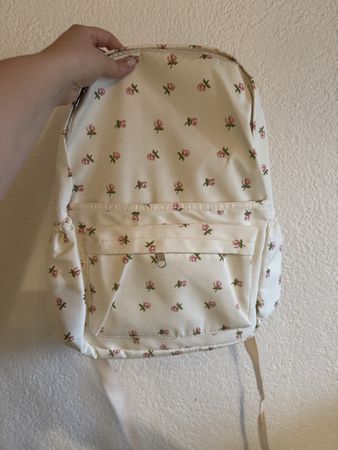Süsser Rucksack mit Rosenmuster 🌸🌼🌹