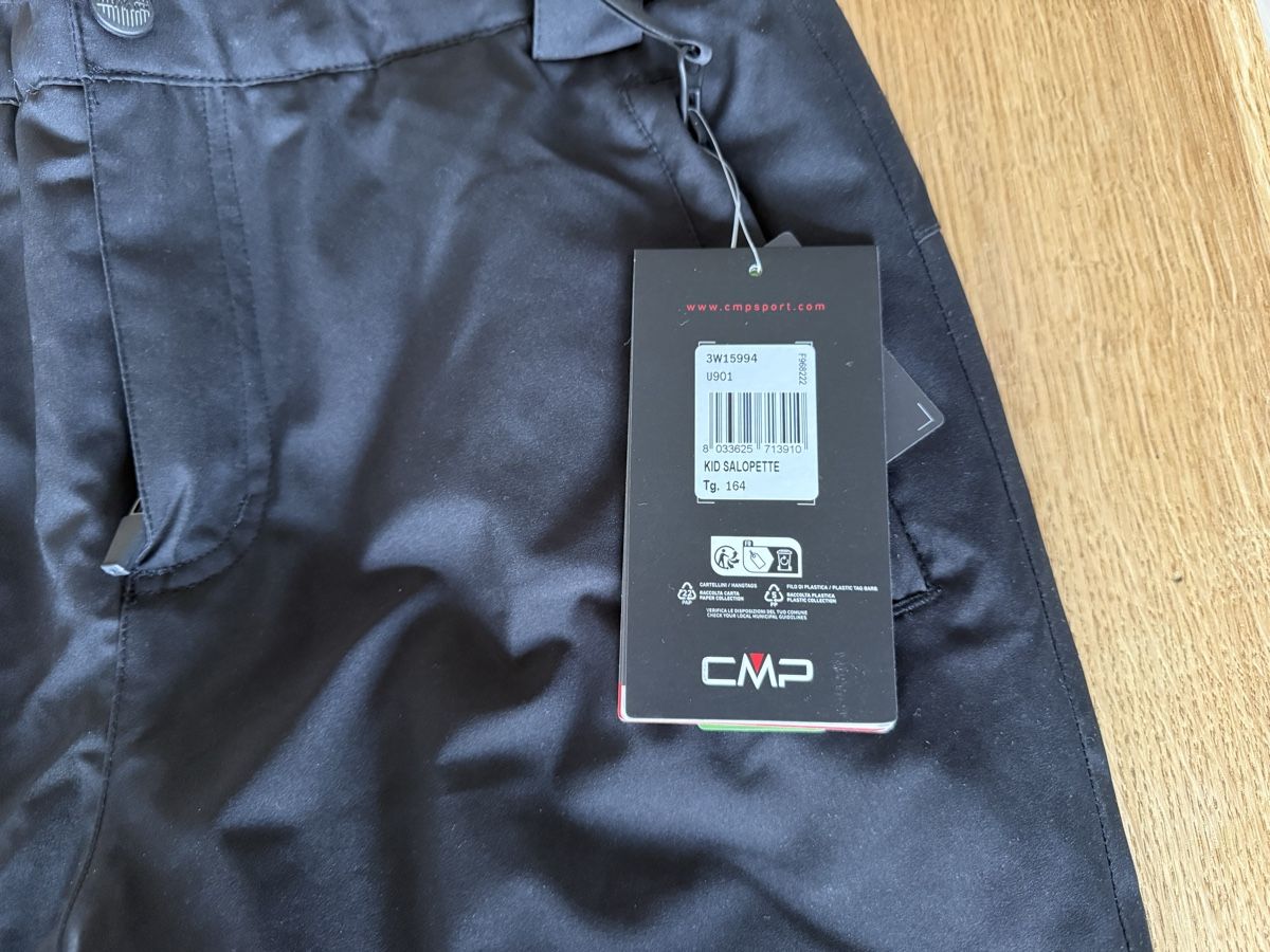 Sci: Schneehose CMP 164 neu – Nuovo e nell'imballaggio originale da Steffisburg venduto da sim_5lpg 2