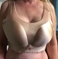 BH beige Glanz 110C bequem soutien-gorge reggiseno bra (275)