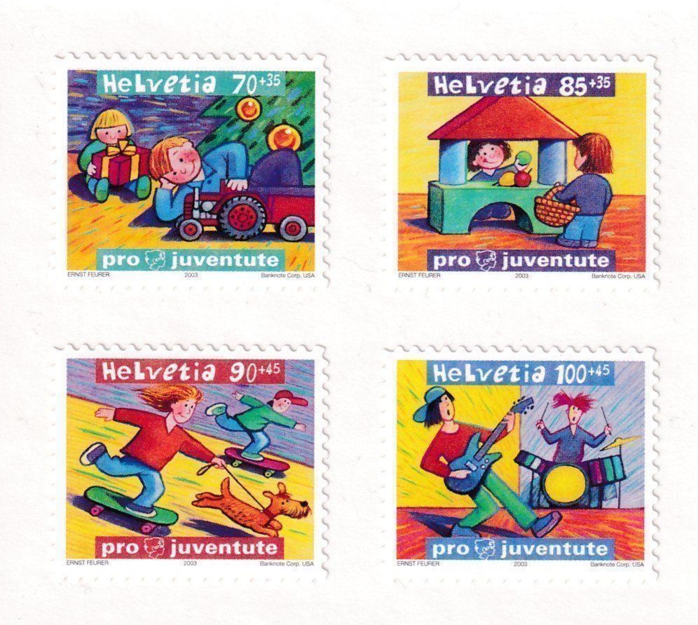 Tutti i francobolli: Pro Juventute 2003 ** – Nuovo (secondo la descrizione) da Neuchâtel venduto da karlpierrino