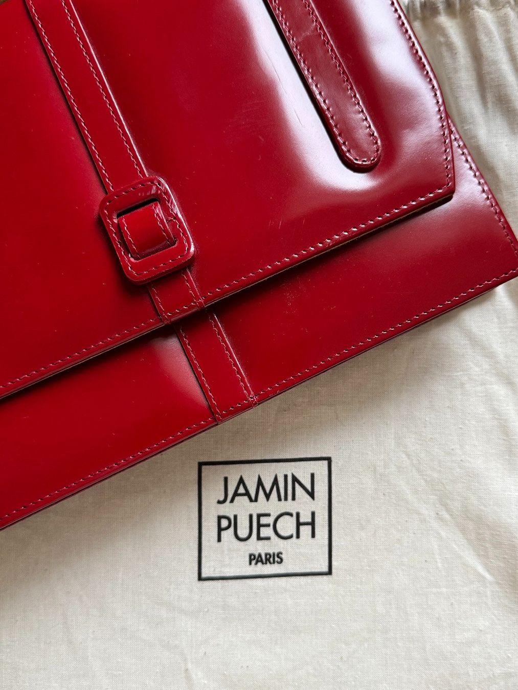Taschen für Damen: Sac collector en cuir glacé Jamin Puech. – Neu (gemäss Beschreibung) aus Zürich von catherinegisele 1