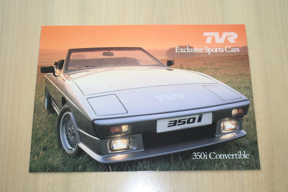 TVR 350i/390SE/280i Convertible Prospekt | Kaufen auf Ricardo