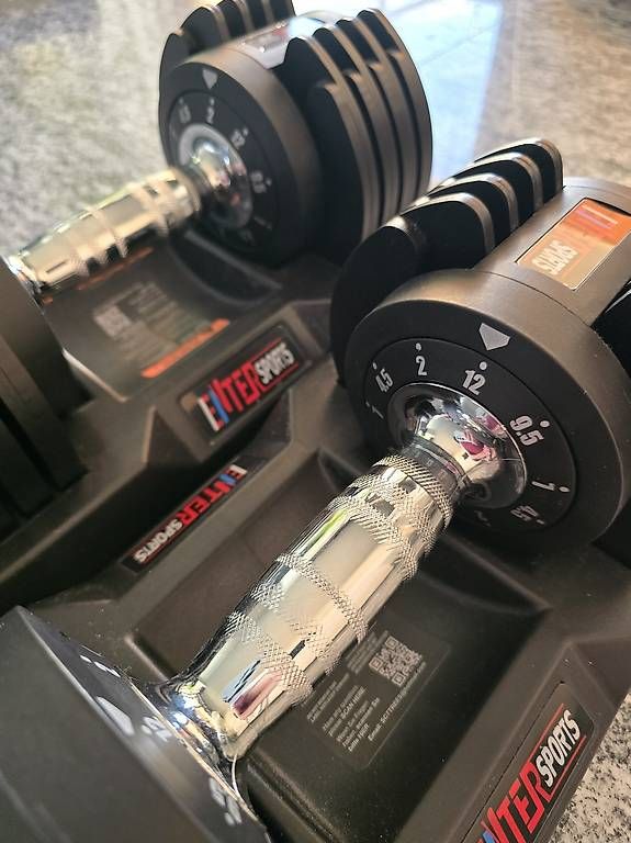 Manubri & Pesi: Adjustable Dumbbells x2 (2-12kg) – Usato da Aldesago venduto da ham_7cjk 2