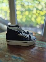 Hi-top canvas trainers Dunkelblau 39 (Like new)