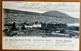 Colombier - La Côte - Neuchâtel 1904