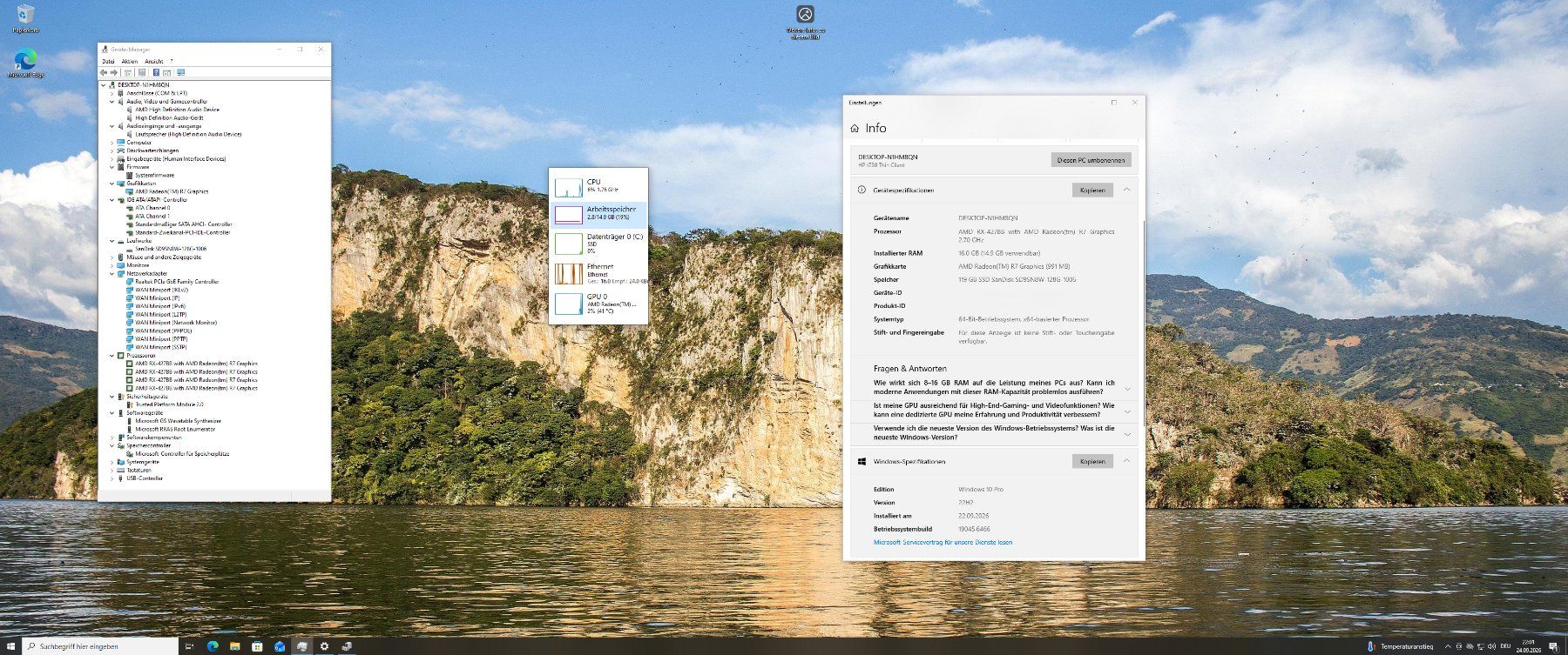 Hewlett Packard PCs: HP t730 PC - Windows 10 Pro – Gebraucht aus Spreitenbach von PremiumNotebooks 3