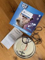 🐯TOMXCUTE Haustier-Trinkbrunnen 4L Edelstahl für Katze/Hund