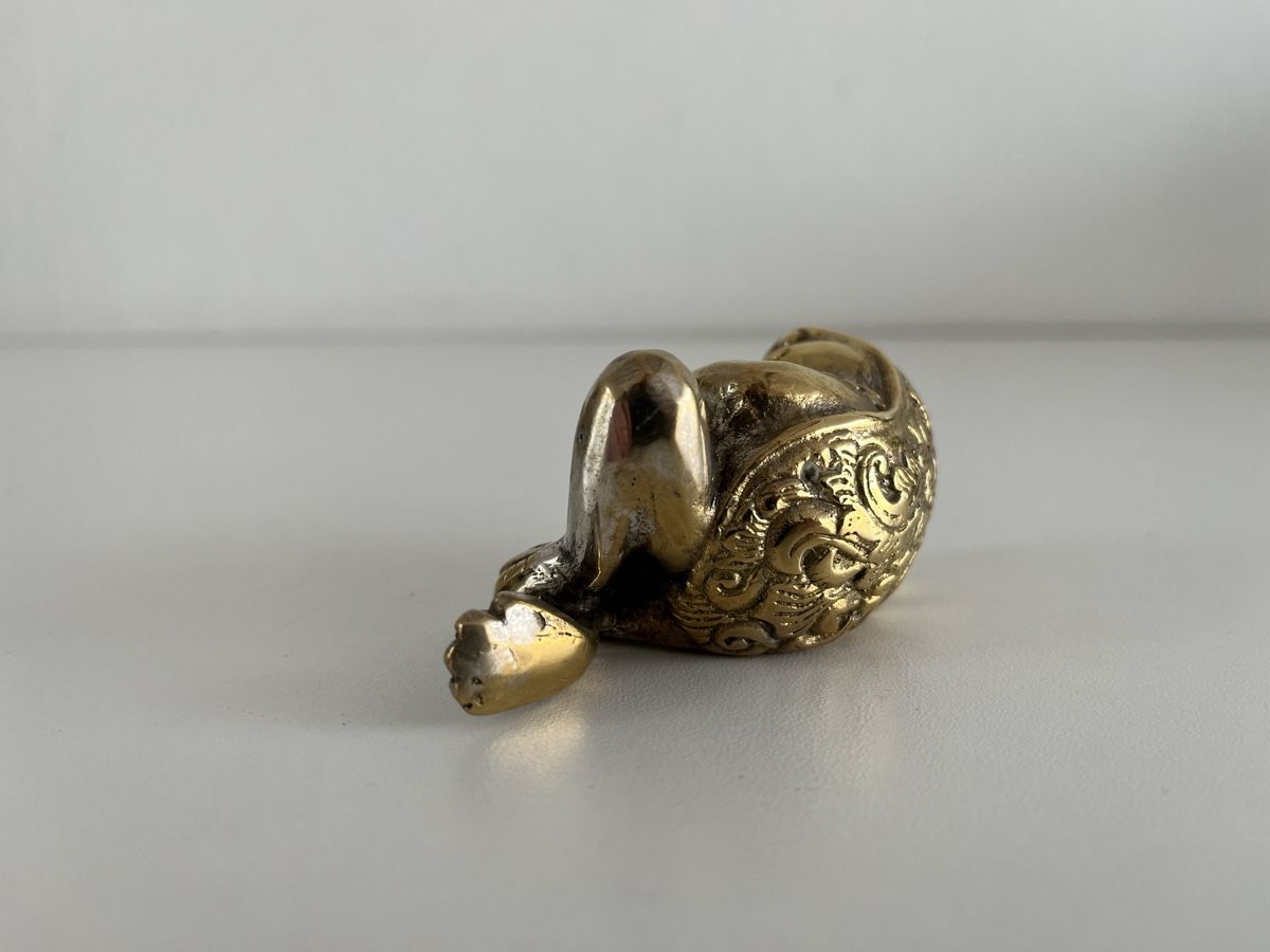 Skulpturen & Statuen: Frosch aus Metall – Gebraucht aus Wetzikon ZH von seli03 6