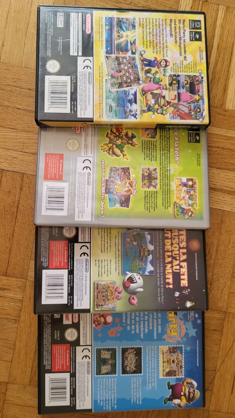 Nintendo Jeux: Mario Party 4-7 /Nintendo Gamecube Spiele Kompl. – Neuf (Voir description) à Biel/Bienne par Retrohr 5