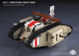 Brickmania Mk V - World War I Heavy Tank