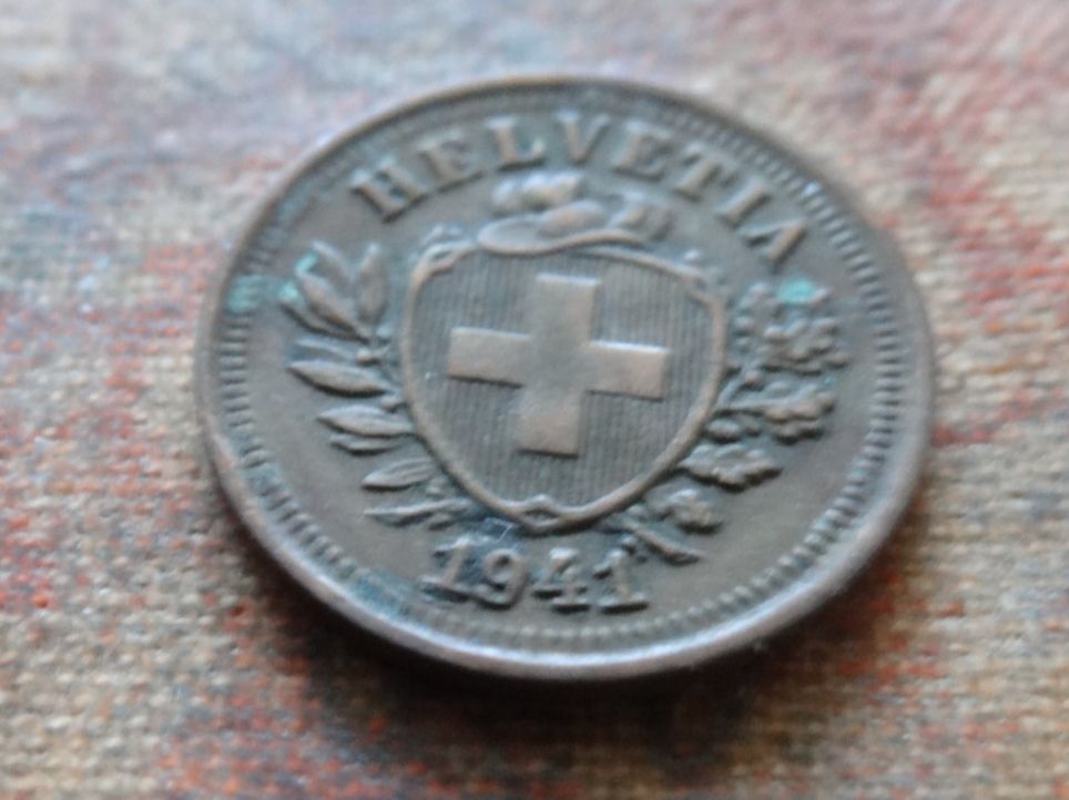 Tutti le monete: 1 Rp. 1941   (D) – Usato da Romanel-sur-Lausanne venduto da Swift13