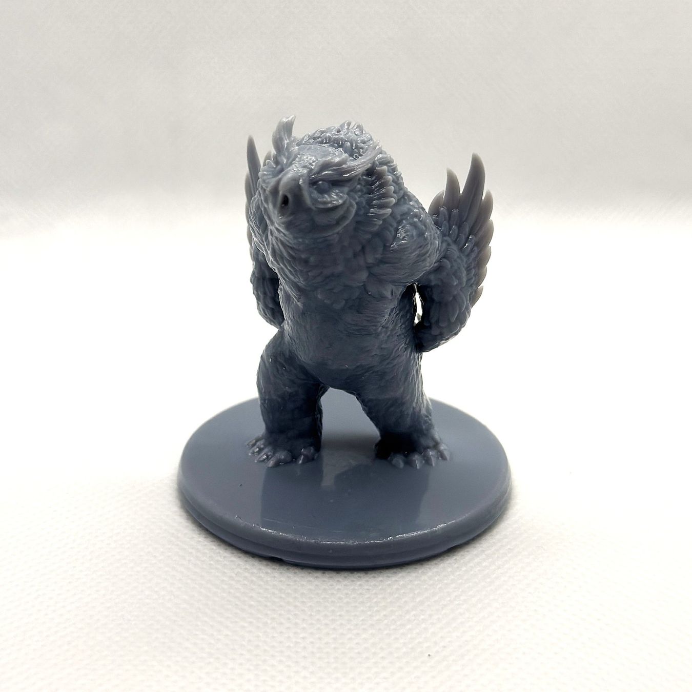 Statuette: D&D Miniatur | Eulenbär | 50mm | Resin – Nuovo (secondo la descrizione) da Bern venduto da Wahrheitsgebot