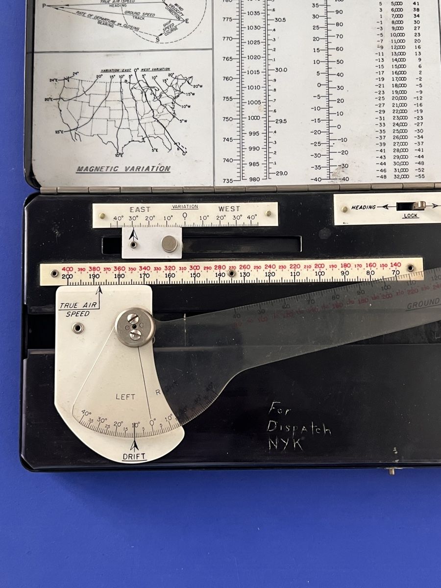 Navigatori: Flugzeug Navigations Aircraft Navigational Computer um 1940 – Usato da Adliswil venduto da buch_und_kunst 5