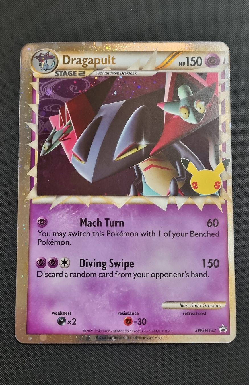 Pokémon Carte collezionabili: Pokemon TCG Dragapult Jumbo Karte – Nuovo (secondo la descrizione) da Oberbipp venduto da ret_6hxb