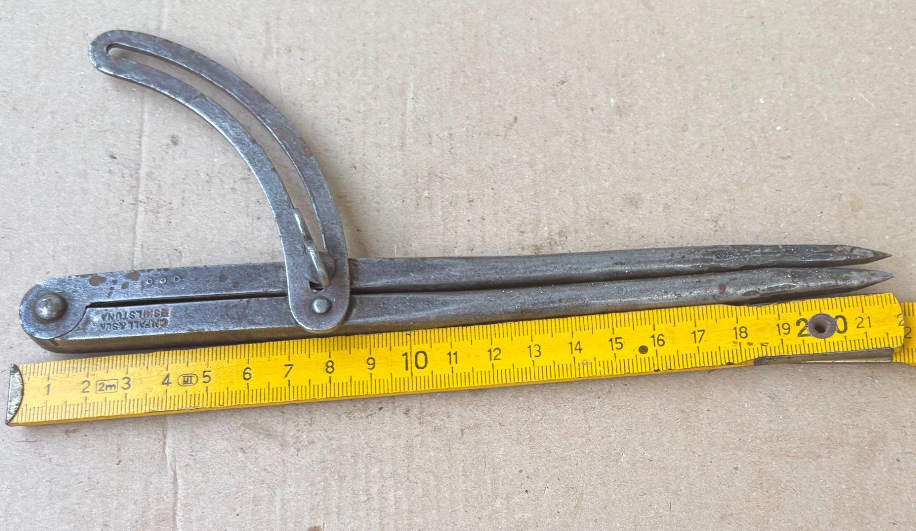 Tutti gli attrezzi: VINTAGE WERKZEUG BOGENZIRKEL – Usato da Ostermundigen venduto da wini63 4