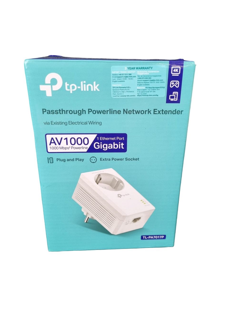 TP-Link Unità & Adattatore: TP-LINK Powerline-Netzwerkerweiterung – Nuovo (secondo la descrizione) da Wangen b. Olten venduto da Restwert_Wangen