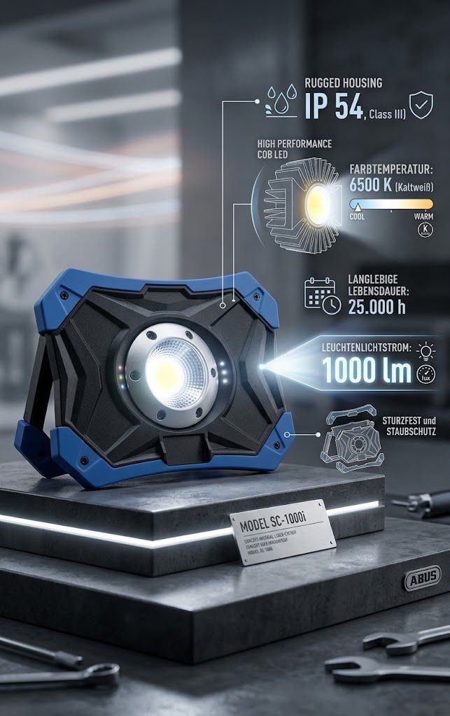 Lampes: Sonlux LED Akku Arbeitsleuchte Gladiator Pocket NEU&OVP – Neuf avec emballage d'origine à Jegenstorf par Bracher_Shop