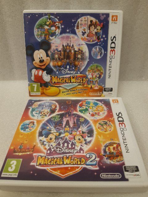 Nintendo Giochi: 2x Disney Magical World 1+2  - Nintendo 3DS – Usato da Pambio Noranco venduto da Pol69