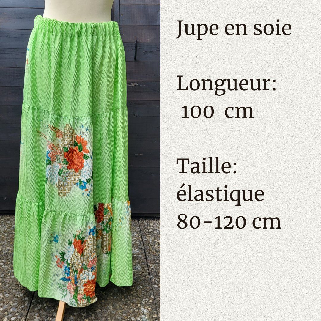 Gonne: Jupe +gilet en soie – Nuovo (secondo la descrizione) da Fribourg venduto da VictoriaShop7 5