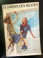 Le Jardin des Modes 15. Mai 1938 Mode Heft Zeitschrift