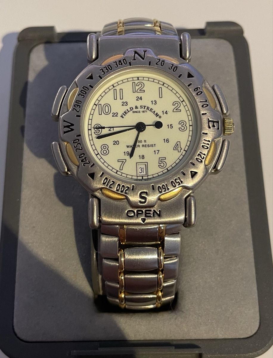 Orologi: Sammleruhr - Field & Stream - mit Etui – Usato da Mollis venduto da Maxi2607