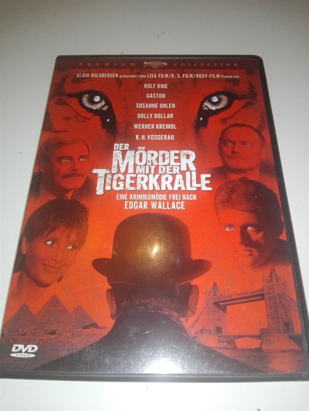 Tutti i DVDs: Der Mörder mit der Tigerkralle                     ©'1986 – Usato da St.Gallen venduto da elk2022