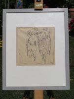Jakob Schaerer 1908-2008 original Stiftzeichnung