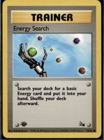 Energy Search 61/62 1st Edition Fossil