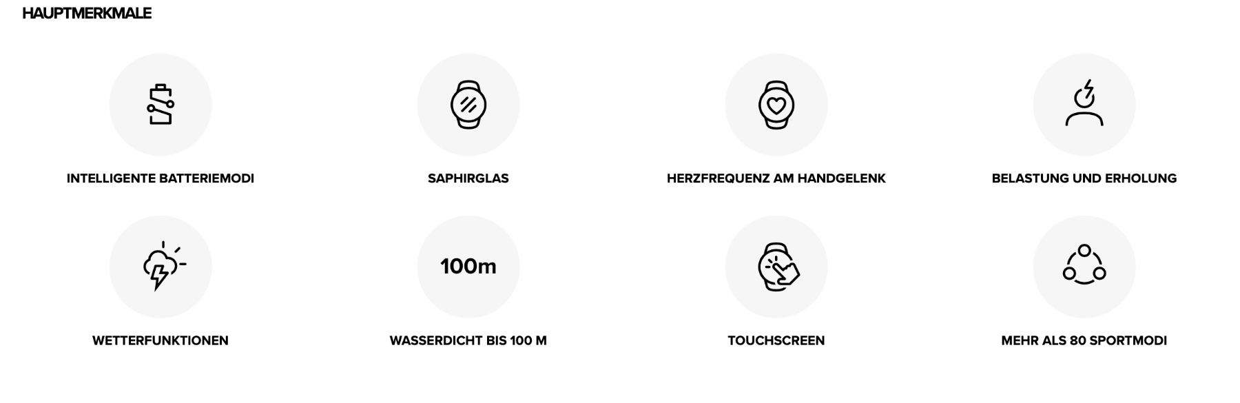Suunto Smartwatch: Suunto 9 Baro Black – Gebraucht aus Oberwil-Lieli von  5